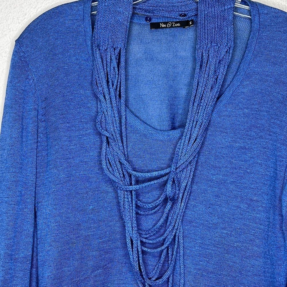 Nic + Zoe Silk Blend‎ Sweater - Picture 4 of 7